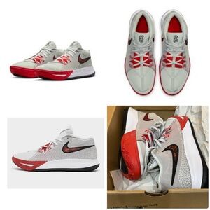 Nike Kyrie Flytrap 6 VI 'Photon Dust University Red Sz 7.5 DM1125 002
